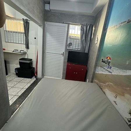 Suite Mar 210 - Economica E Compacta - Praia Do Morro - Predio Frente Mar Com Elevador, Atravessou A Avenida, Ja Esta Na Praia - Garagem - Internet Guarapari Luaran gambar