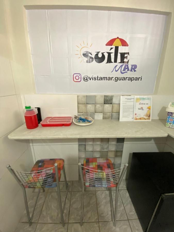 Suite Mar 210 - Economica E Compacta - Praia Do Morro - Predio Frente Mar Com Elevador, Atravessou A Avenida, Ja Esta Na Praia - Garagem - Internet Guarapari Luaran gambar