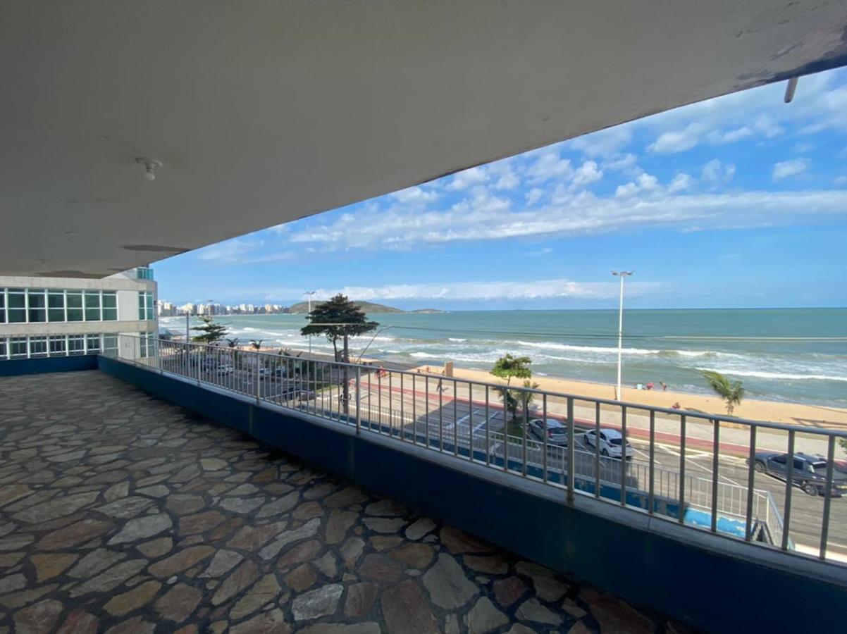 Suite Mar 210 - Economica E Compacta - Praia Do Morro - Predio Frente Mar Com Elevador, Atravessou A Avenida, Ja Esta Na Praia - Garagem - Internet Guarapari Luaran gambar
