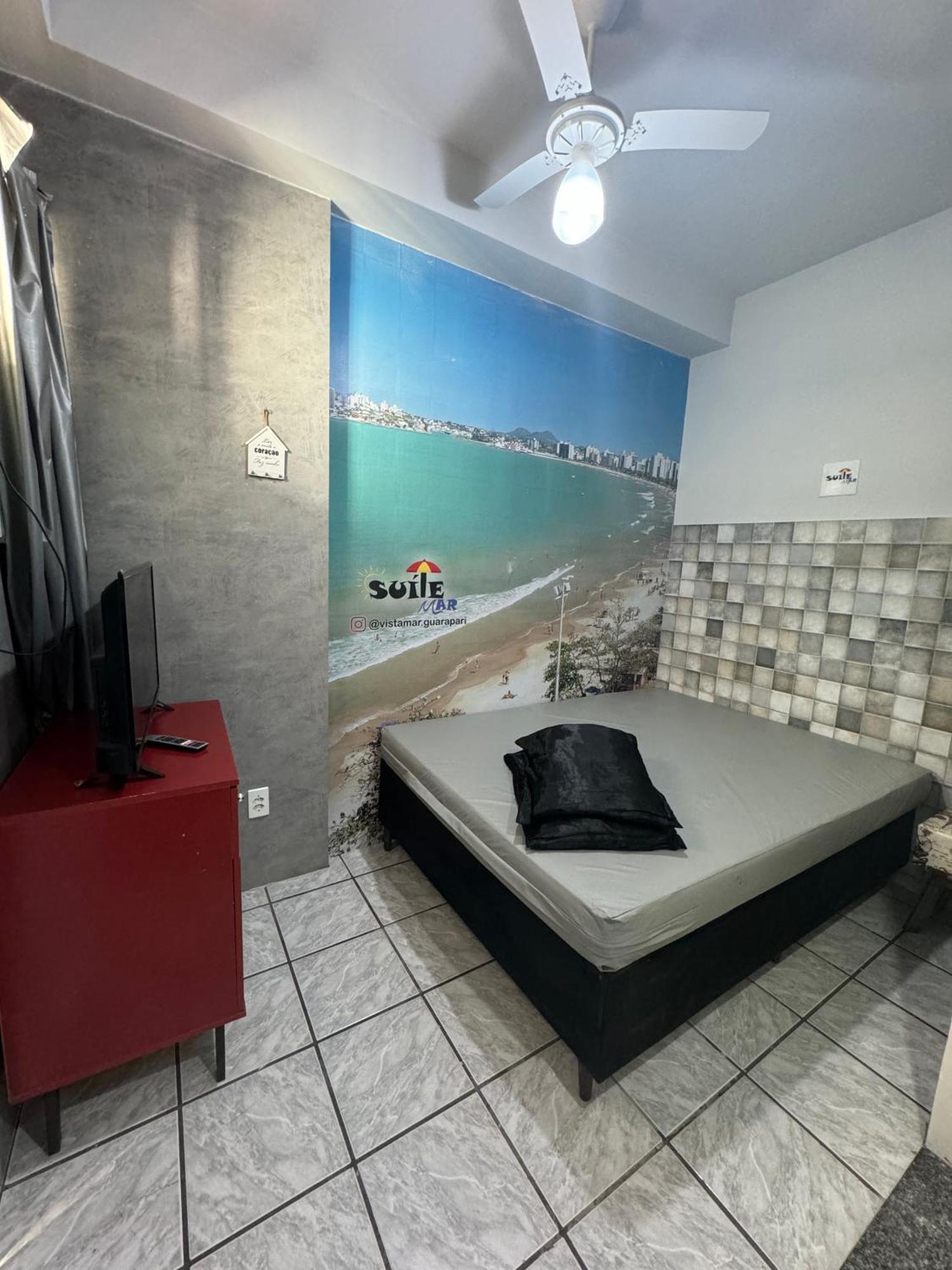 Suite Mar 210 - Economica E Compacta - Praia Do Morro - Predio Frente Mar Com Elevador, Atravessou A Avenida, Ja Esta Na Praia - Garagem - Internet Guarapari Luaran gambar