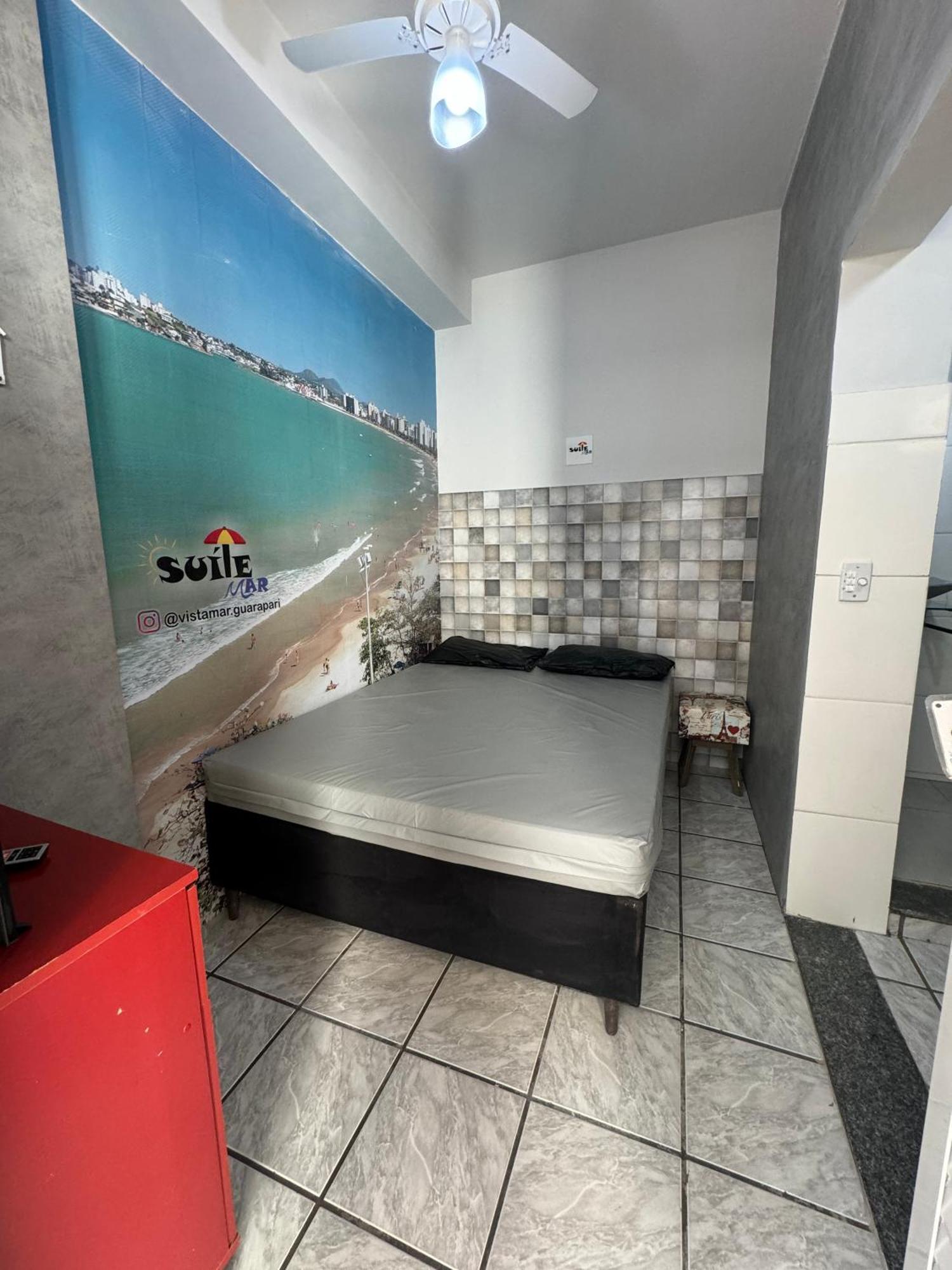 Suite Mar 210 - Economica E Compacta - Praia Do Morro - Predio Frente Mar Com Elevador, Atravessou A Avenida, Ja Esta Na Praia - Garagem - Internet Guarapari Luaran gambar